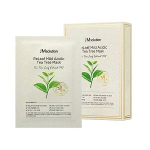 JM Solution Releaf Mild Acidic Tea Tree Mask 10pcs