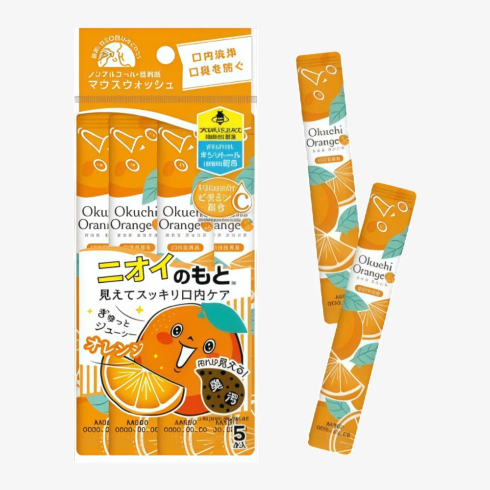 OKUCHI Orange Mouthwash 5pcs