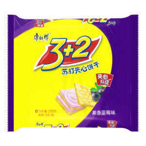 KSF 3+2 Sandwich Cracker-Blueberry