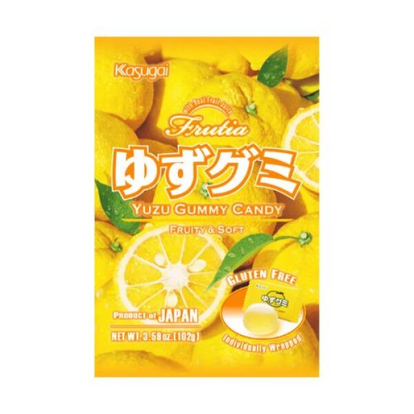 Kasugai Yuzu Gummy Candy 102g