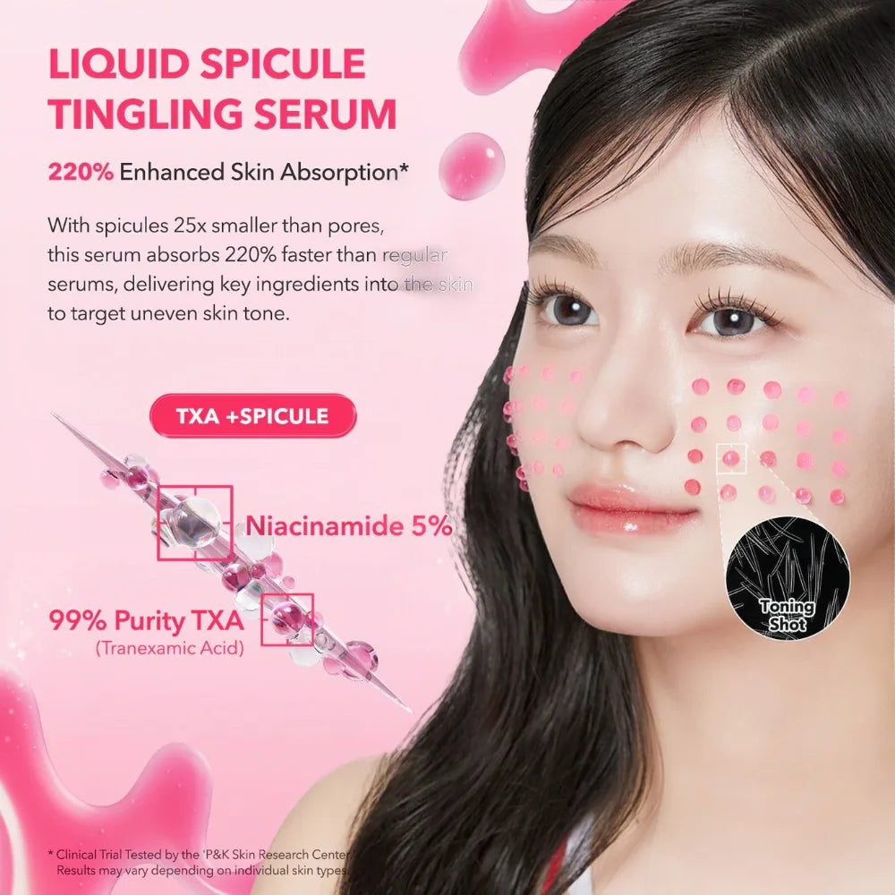 TXA Niacinamide Toning Shot 99 Spicule Facial Serum