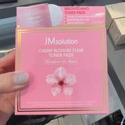 JM SOLUTION Cherry Blossom Clear Toner Pads