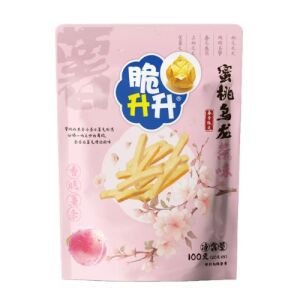 Cui Sheng Sheng Peach Oolong Flavored Potato Chips 100g