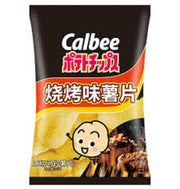 Calbee BBQ Potato Chips 60g