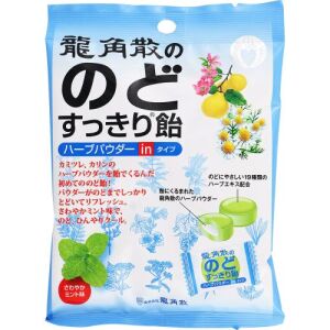 Ryukakusan Throat Mint Candy (Bag) 80g
