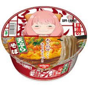 NISSIN Donbei SpyxFamily Tempura Soba noodle 100g