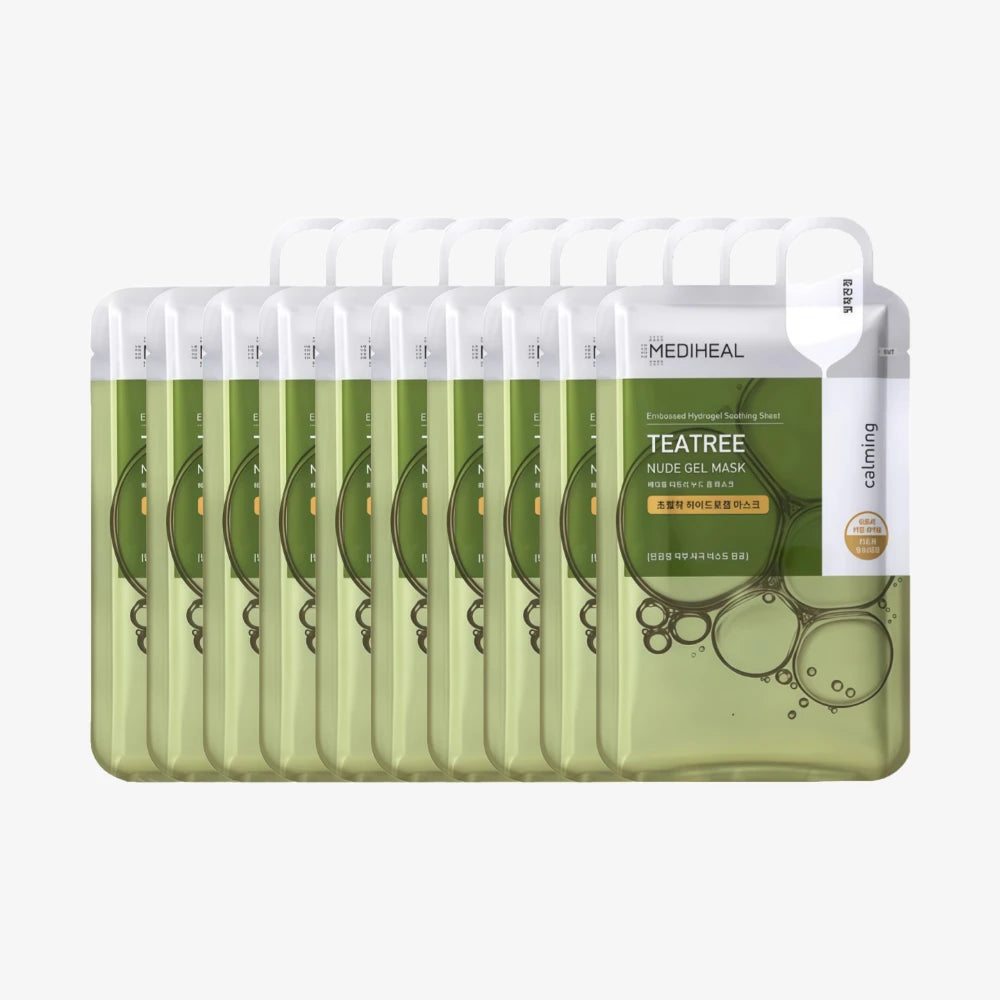 MEDIHEAL Nude Gel Mask Teatree 10pcs