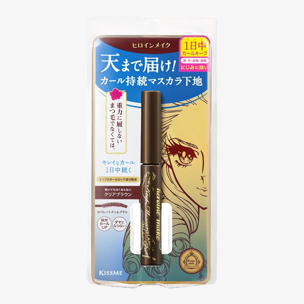 ISEHAN KISS ME HM Curl Waterproof Mascara Base Brown