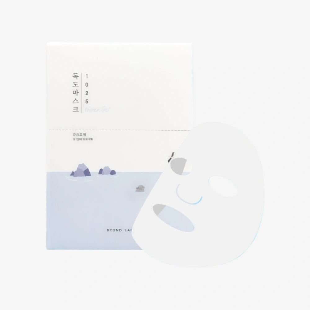 ROUND LAB 1025 Dokdo Hydrating Water Gel Mask 18pcs