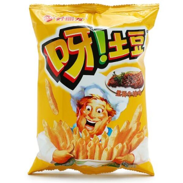 HAOLIYOU Potato Chips (Beef Steak Flavor) 40g