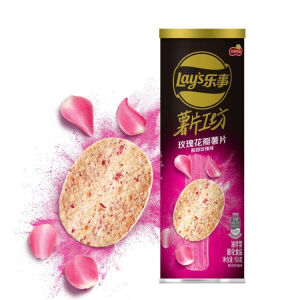 Layˉs Chips With Rose Petal 140g