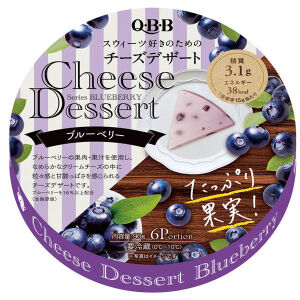 QBB Japanese Cheese Dessert Blueberry Flavor 6PCS
