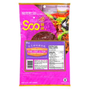 SOO Taiwanese Pork Jerky (Sweet) 85g