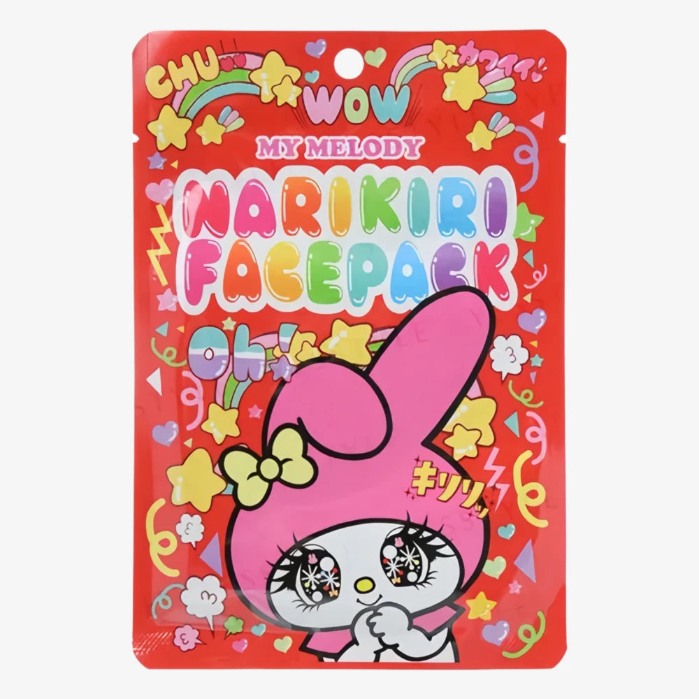 My Melody Narikiri Face Mask (Cute Nabeyuka) 1pc