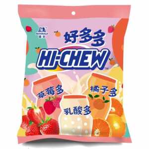 HI-CHEW Yogurt Mix Strawberry Orange Candy 110g
