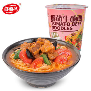 Haifusheng tomato Beef noodles 70g
