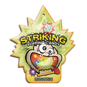 Striking Popping Candy (Melon Flavor) 30g
