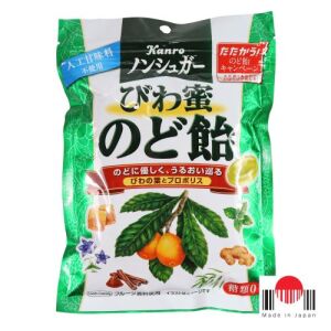 Kanro Loquat Honey Throat Candy (Sugar Free) 80g