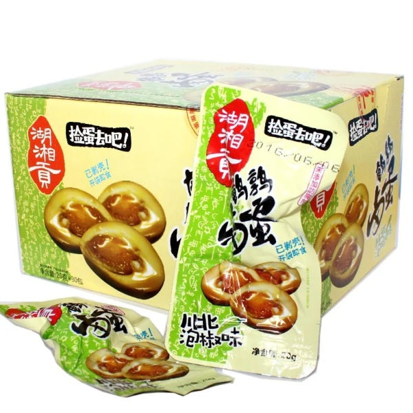 HUXIANGGONG Pickle Quail Eggs 1 Bag