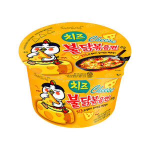 SAMYANG Buldak Hot Chicken Noodle Big Bowl Cheese Flavor 105g
