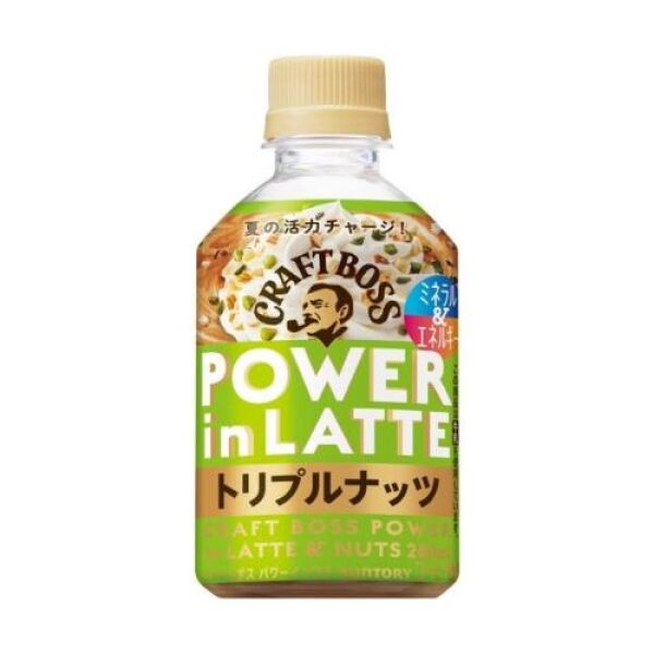 Suntory Craft Boss Power-in Latte Triple Nuts Flavor 280g