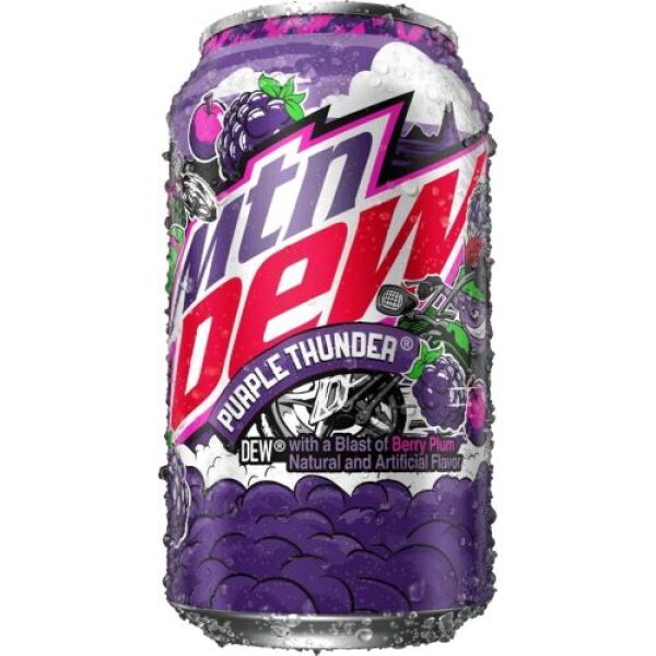 Mountain Dew Purple Thunder(Berry Plum) 355ml