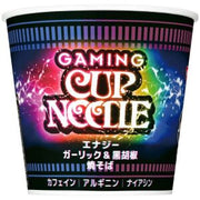 Nissin Gaming Cup Noodle Energy Garlic & Black Pepper Yakisoba 85g
