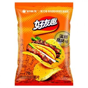 HAOLIYOU Chip Zibo BBQ Flavor 70g