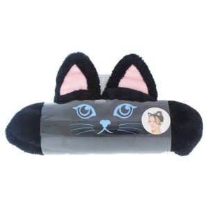 PURE SMILE Headband Cat Black