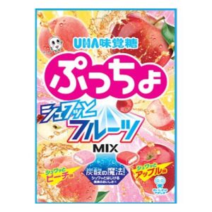UHA Puccho Mix (Apple & Peach Flavor) 67g