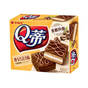 ORION Chocolate Q Pie Cake (Mocha Flavor) 28g*12Pcs