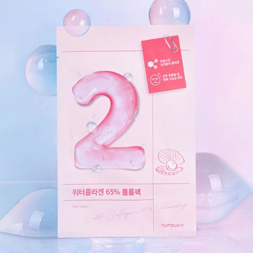 NUMBUZIN NO. 2 Water Collagen 65% Voluming Sheet Mask 1pc