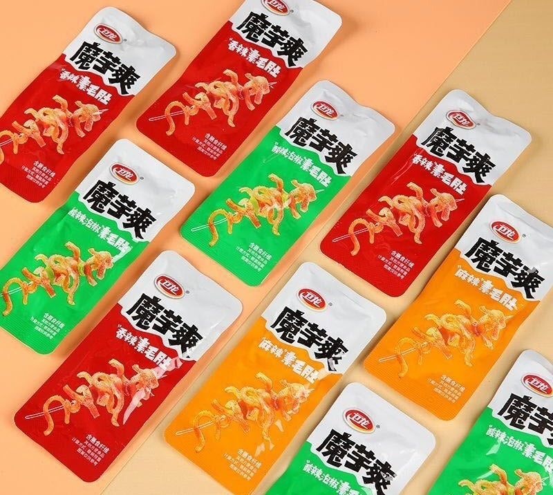 Spicy konjac & bean curd snack