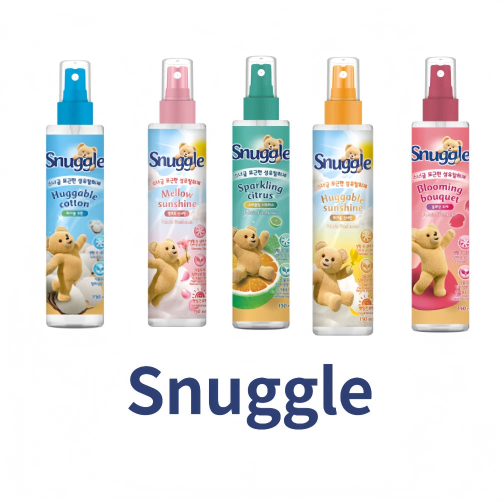 Spray textile SNUGGLE (Bleu - Parfum savon frais) 150 ml