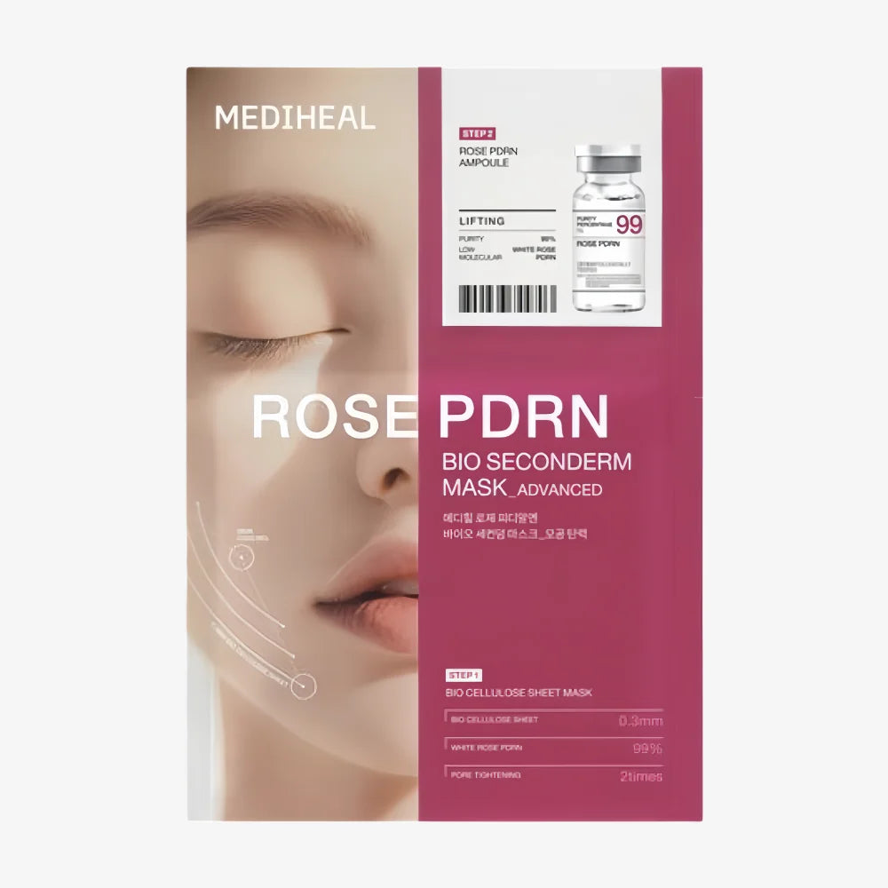 MEDIHEAL Rose PDRN Bio Seconderm Mask (4)