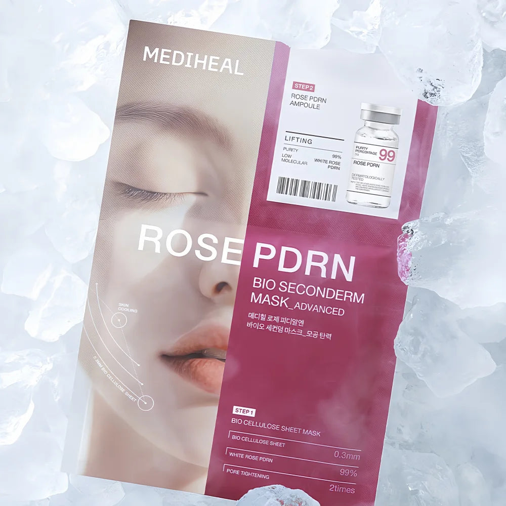 MEDIHEAL Rose PDRN Bio Seconderm Mask (4)