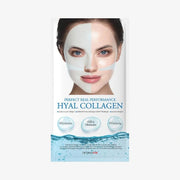 Masque en tissu de luxe DERMAFIX (bleu) 23 g x 8 unités