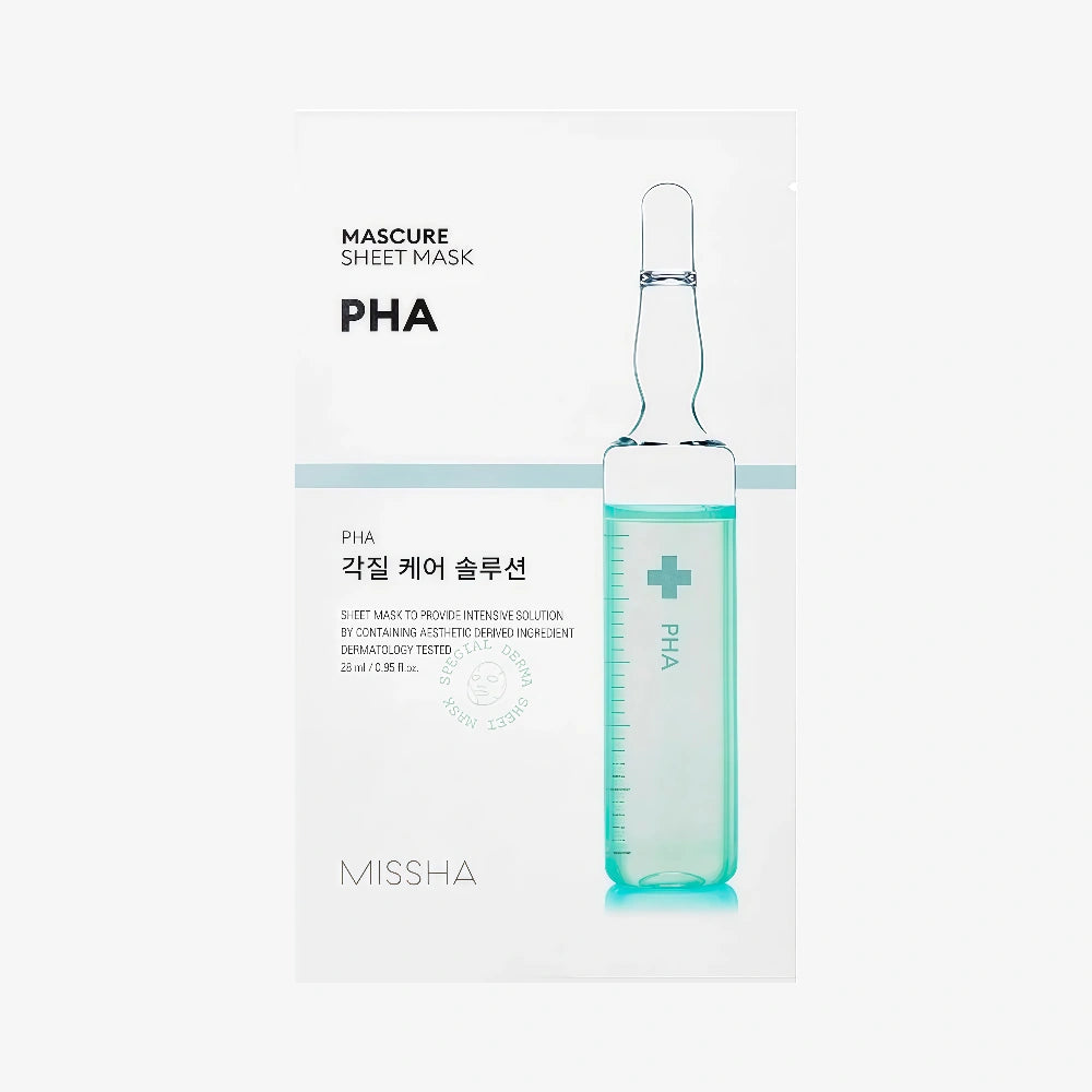 MISSHA Mascure Peeling Solution Sheet Mask PHA 27ml