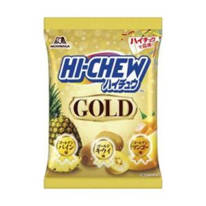 Morinaga Hi-Chew Assorted Gold Fruit Candy Bag  68g