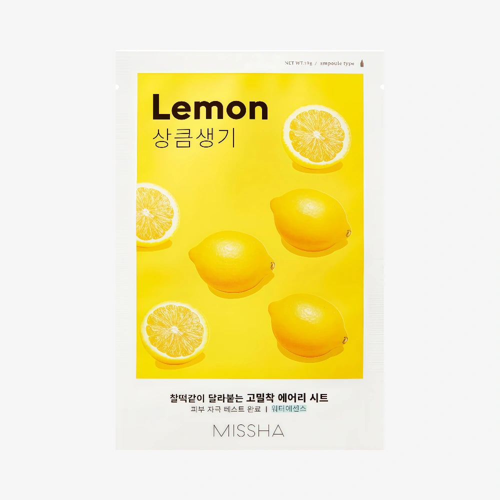 MISSHA Airy Fit Sheet Mask Lemon