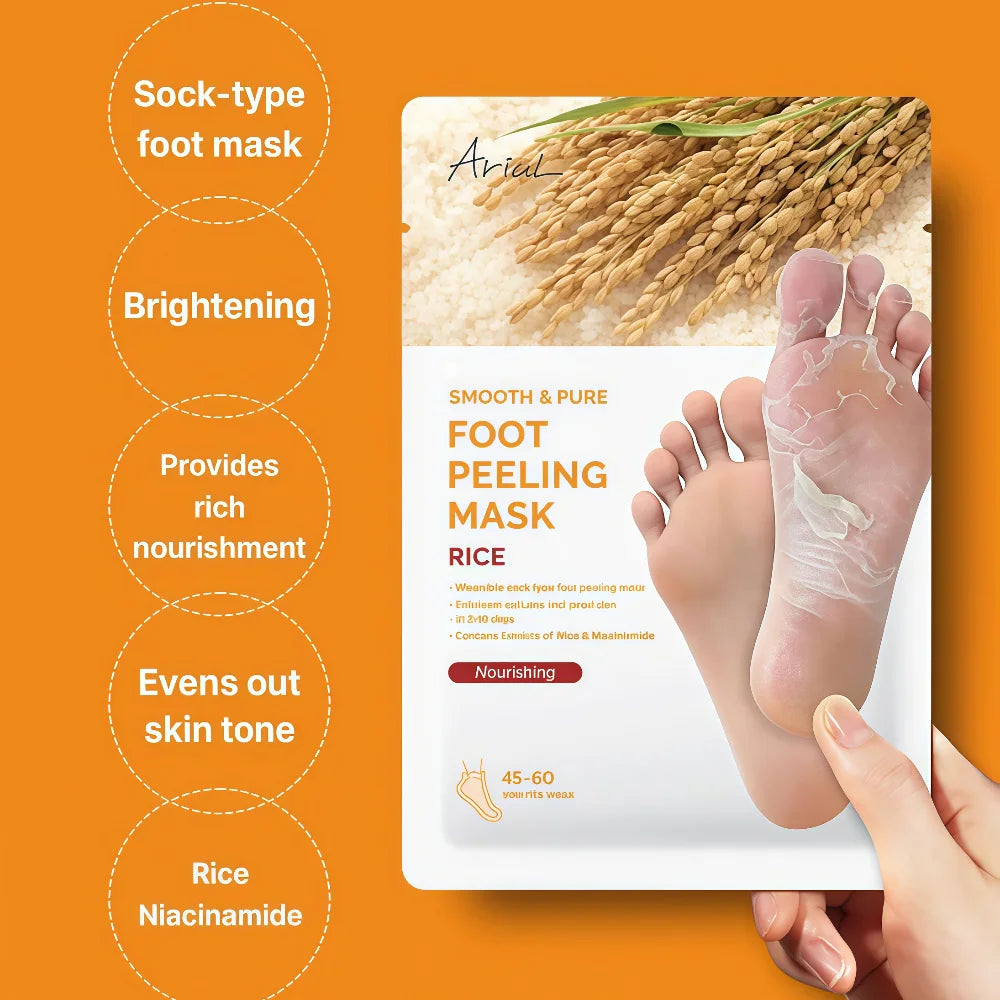 ARIUL Smooth & Pure Foot Peeling Mask Brightening 2 Pairs