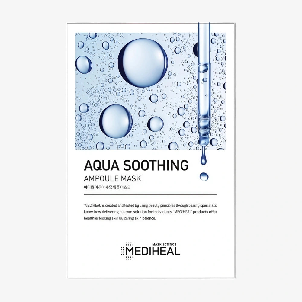 MEDIHEAL Aqua Soothing Ampoule Mask 1pcs