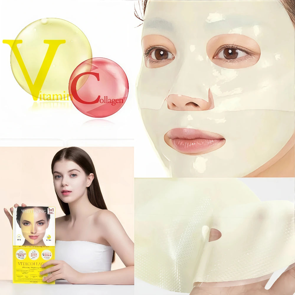 DERMAFIX Luxury Sheet Mask (Yellow) 23g x 8pcs