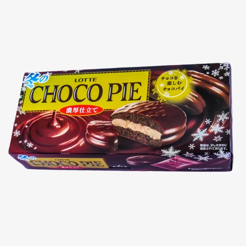 LOTTE Strong Double Chocolate Pie 6pcs