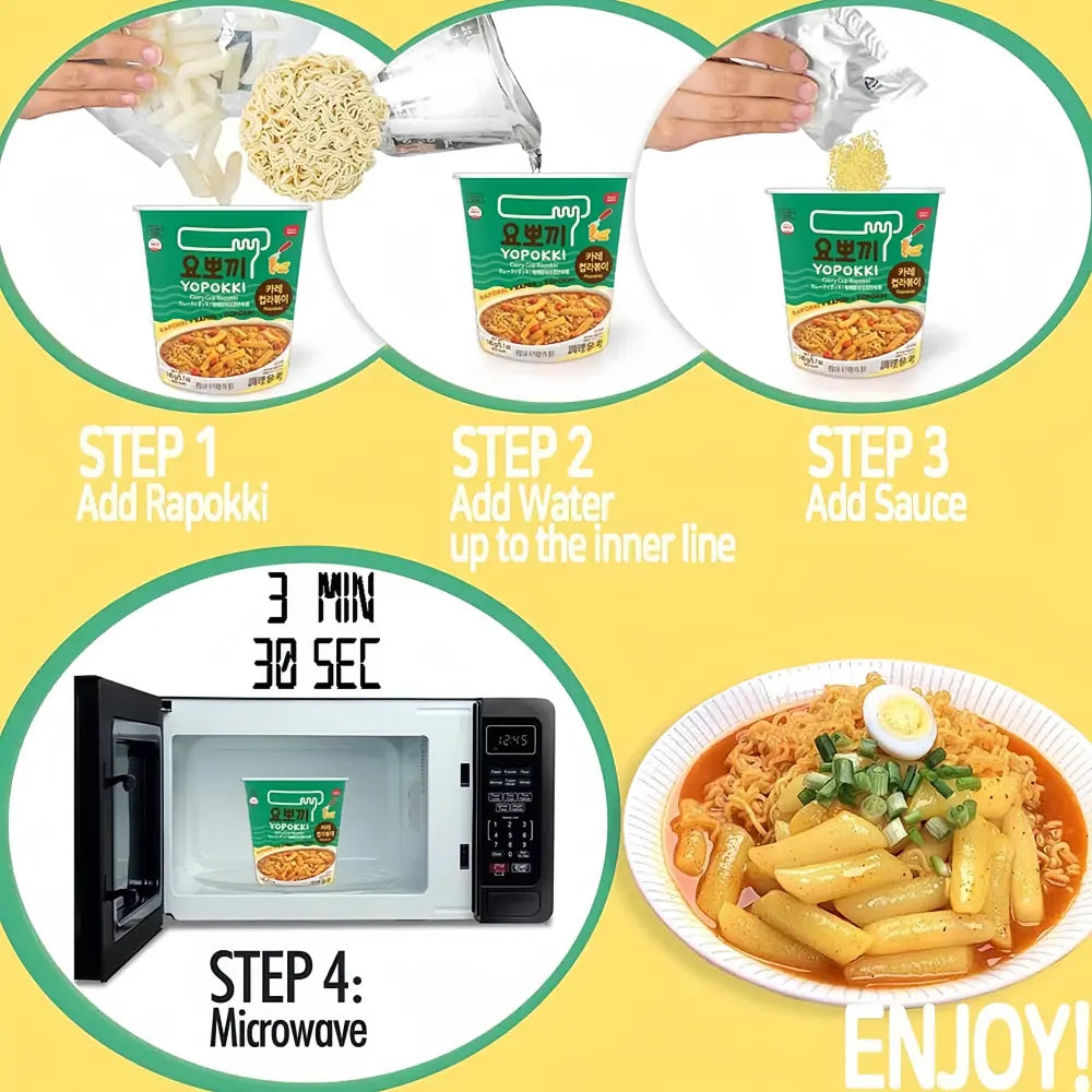 Young Poong Yopokki (Curry) 145g