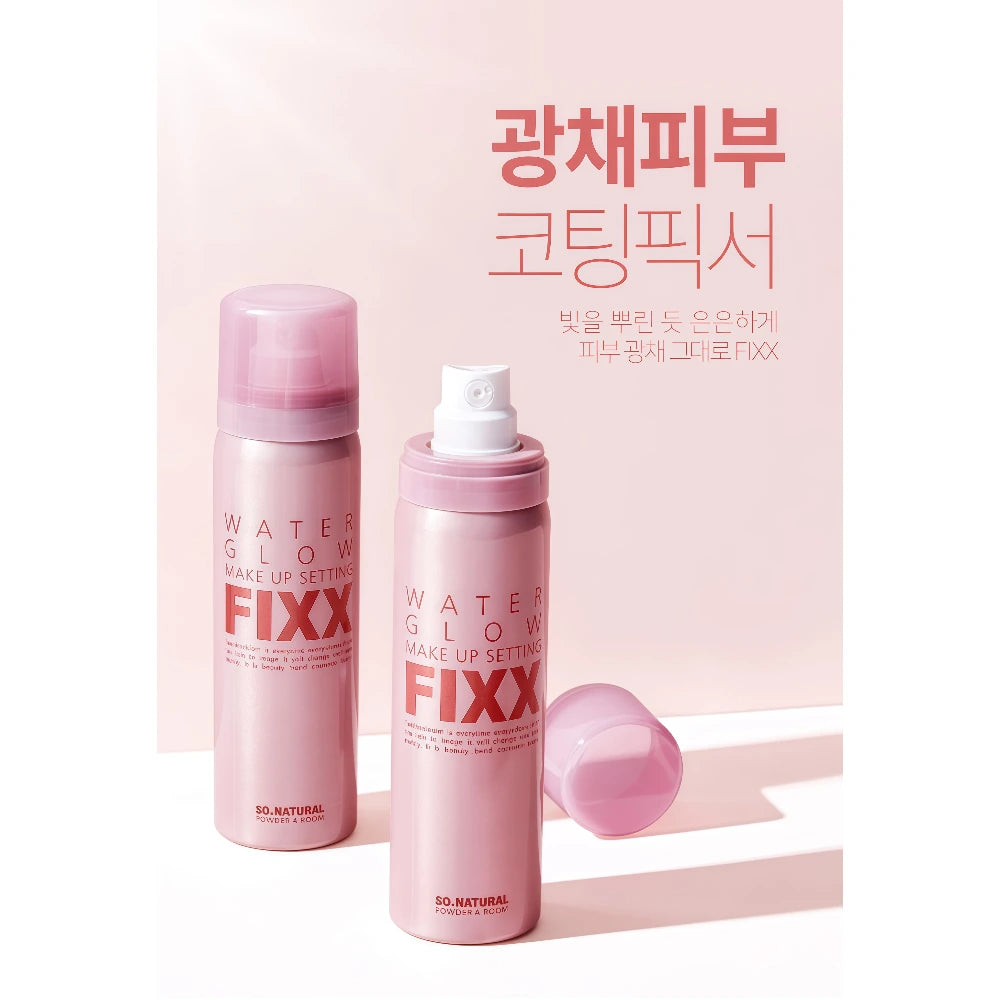 SO NATURAL Water Glow Makeup Setting Fixx 75ml