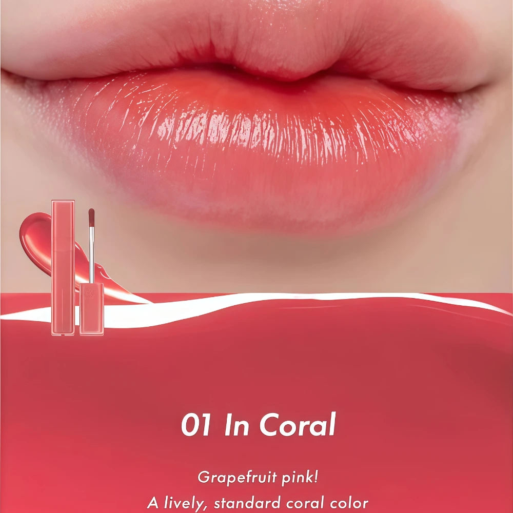 Romand - Dewyful Water Tint 01 In Coral - 5g