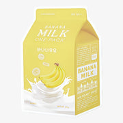 APIEU Milk Sheet Mask Banana 1pc