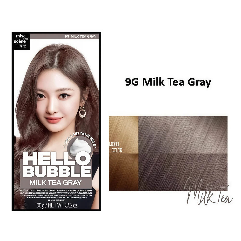 MISE EN SCENE Hello Bubble 9G Milk Tea Gray