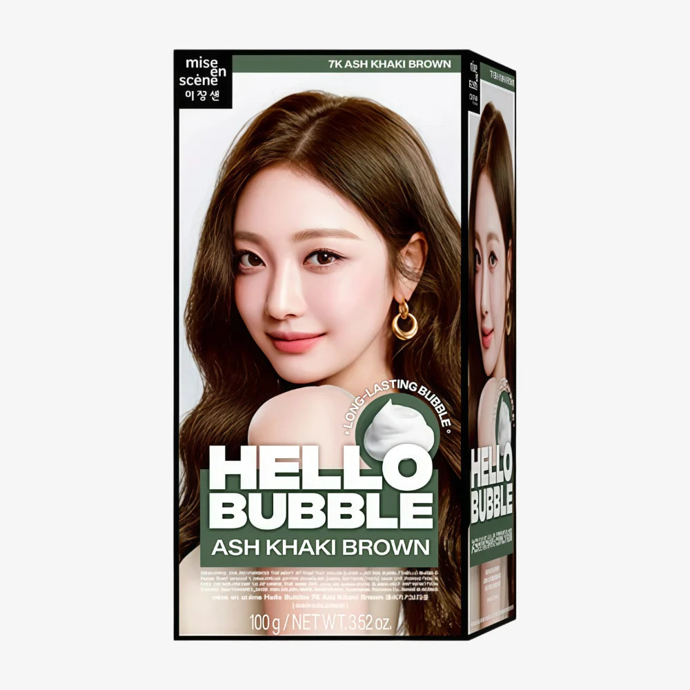 MISE EN SCENE Hello Bubble 7K Ash Khaki Brown